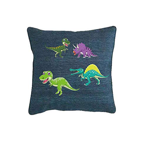 Kids Iron on Patches Heat Transfer Decals Dinosaur Stickers Cute Animal Appliques for Jackets Jeans T-Shirts Backpacks - color: Dinosaur-2
