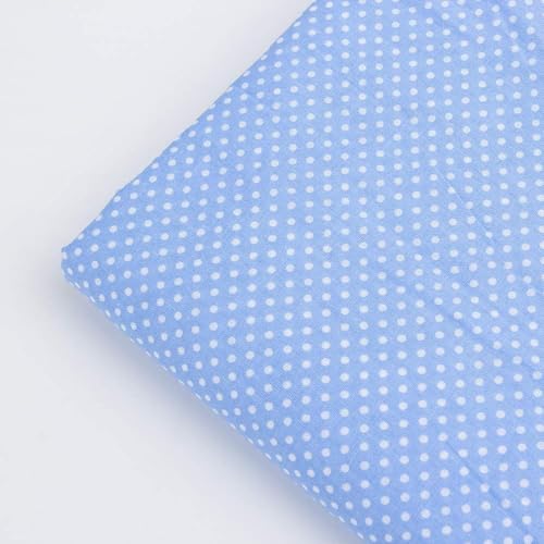 Cotton Fabric DIY Making Supplies Quilting Patchwork Fabric Fat Quarter Bundles DIY for Quilting Cotton Patchwork Cushions (Blue, 18" x 22") - color: 7pcs Blue, size: 18" x 22"