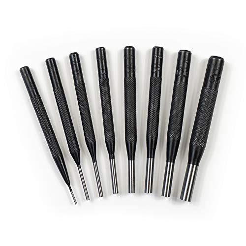 General Tools SPC75 Drive Pin Punches, Set of 8 , Grey - size: Set of 8, style: Drive Pin