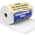 HORHIZA Tear Away Embroidery Stabilizer 10"x 120 Yd Roll - size: 10"x120 yds