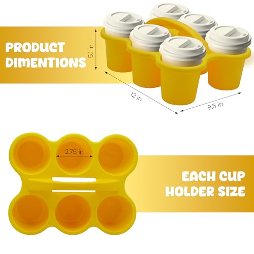4E's Novelty 4 Pack Caddy for Classroom, Classroom Pencil Caddy, Durable Table Cup Drink Holder, Sturdy Schools Desk Bin, Craft Caddy, Colorful Art Supply Caddies for School Home, Teacher Organizer