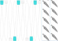 10 PCS Punch Needle Threader, Punch Needle Threading Tool, Stitching Needles Threader Sewing Accessories for Punchs Needles Embroidery Floss Cross Stitch DIY Sewing Craft Works(Color:20 pcs)