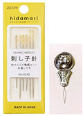 Sashiko Notions - Hidamari Sashiko Needles with Needle Threader