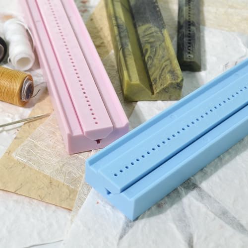 UPTTHOW Signature Punching Tools for Bookbinding for DIY Notebook, Journals - color: Pink