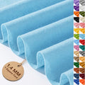 Baby Blue Soft Felt Sheet 36'' X 36'', 1.4mm Felt Fabric Sheet for Crafts - color: Baby Blue