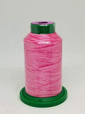 Isacord Embroidery Thread Variegated (9923 Rasberries & Cream)