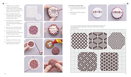 Counted Sashiko Embroidery: 31 Projects with 80 Kogin and 200 Hishizashi Patterns