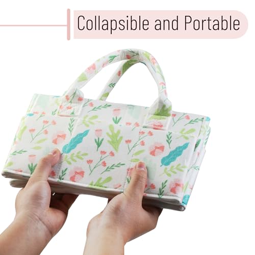 Mr. Pen- Baby Diaper Caddy Organizer, Blooming Palette - color: Blooming Palette, size: 1 Pack, Regular
