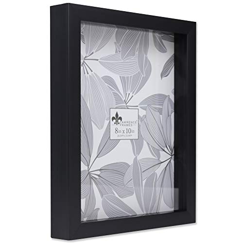 Lawrence Frames 785080 Shadow Box Frame, 8x10, Black - color: Black, size: 8 x 10 inches