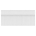 HARFINGTON 30Pcs Large Eye Blunt Needles 2.36" Tapestry Needle Yarn Sewing Knitting Weaving Needle Stainless Steel for Crochet Projects - size: 2.36"