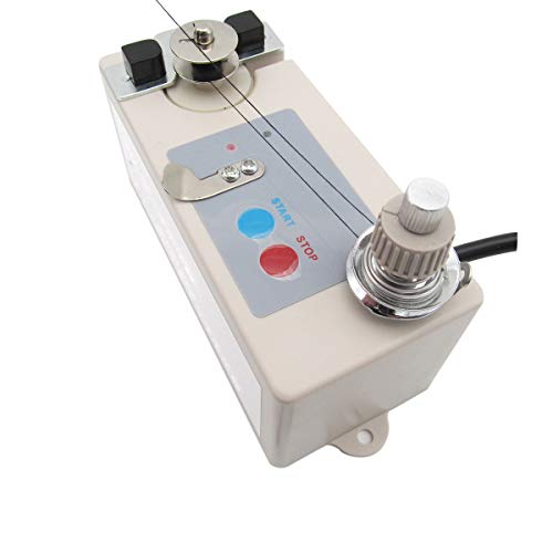 CKPSMS Brand -110V Automatic Bobbin Winder&Thread Stand Fit 1/4"(6mm) Center Hole Bobbins (KP-SBW01 American Plug 110V)