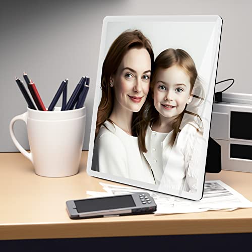 Bluesun 8x10 Picture Frame White Standing can be Vertical and Horizontal - Real Glass Frames, Cool 8×10 Photo Frame, Wall Frames Gifts for Women Girlfriend Mom Sisters and Loved Ones(8x10, white) - color: white, size: 8x10 （1 Pcs）