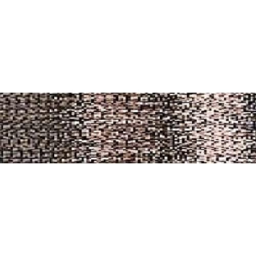 Madeira 9842-360 Metallic Nylon/Polyester Embroidery Thread, 40wt/220 yd, Smooth Steel - color: Smooth Steel