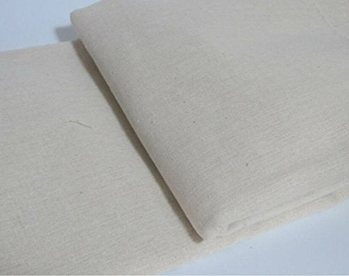 Nature Linen Needlework Fabric 20 by 62-Inch Embroidery Bright White - color: Bright White