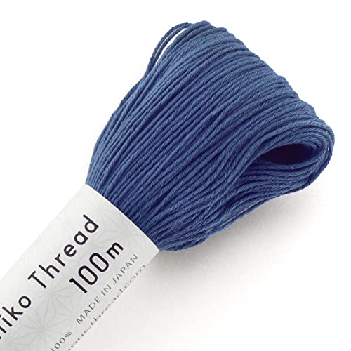 Sashiko Thread Large Skein 111yds - color: Blue, size: 328.08 feet