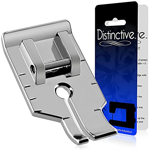 Distinctive Standard 1-4” Quilting/Sewing Machine Presser Foot - size: Standard 1-4" Foot