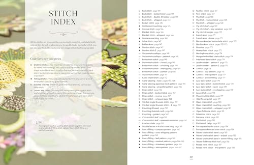 Contrast in Crewel Embroidery: Modern designs stitched on light and dark