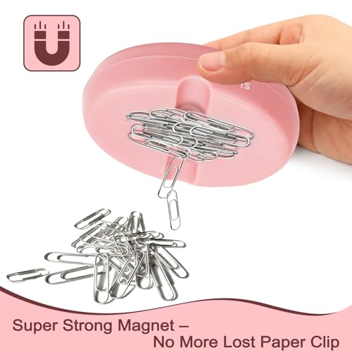 Sizobi Magnetic Bobby Pin Holder,Magnetic Pin Cushions for Sewing - color: Pink