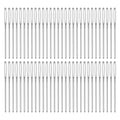 HARFINGTON 60Pcs Large Eye Blunt Needles 2.36" Tapestry Needle Yarn Sewing Knitting Weaving Needle Stainless Steel for Crochet Projects - size: 2.36"