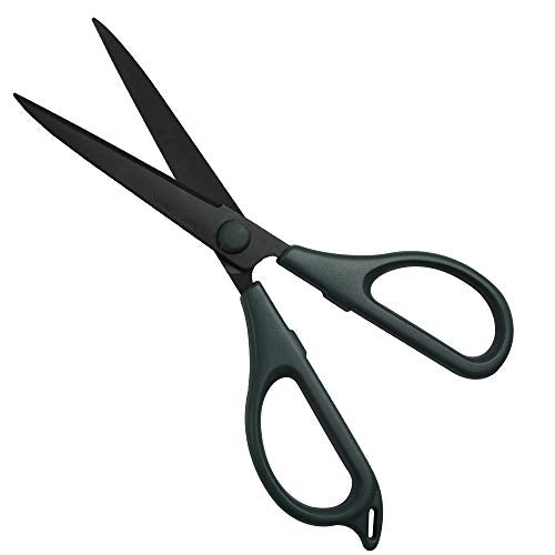 CANARY Craft Scissors for Paper Cutting 6.6" [Non-Stick Coating], Sharp Japanese Stainless Steel Blade, Made in JAPAN - size: Craft (Non-Stick)