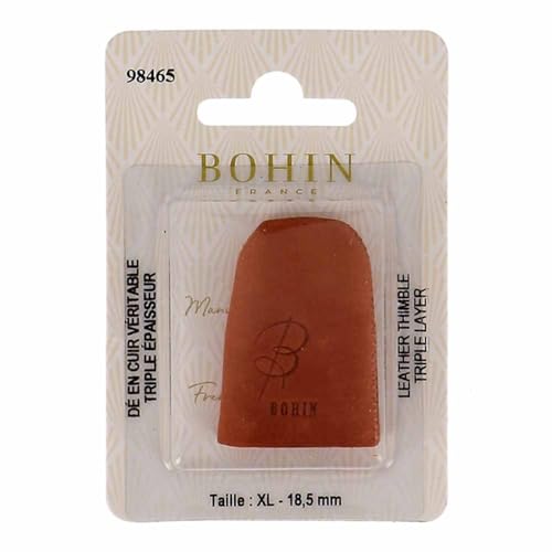 Bohin 98465 Leather Thimble Size Extra Large - size: X-Large