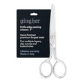 Gingher 5" Straight Fabric Scissors for Cutting Curves & Buttonholes - style: 5" Knife Edge Sewing
