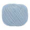 MECCANIXITY Crochet Thread Pearl Cotton Size 3 Sky Blue 164 Yards for Crocheting Tatting Knitting Embroidery Sewing - color: Sky Blue