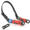 CLAKAP 800 Lumens Rechargeable LED Neck Light - color: Sunset Red