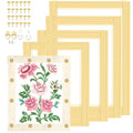ECOIOU 20 Stretcher Bars 5 Size for Needlepoint Art, Standard Size - size: Standard Size (5"+7"+9"+11"+13")