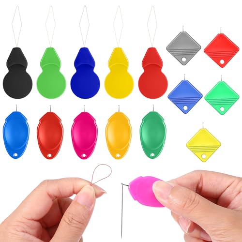 FNANJWQ 30PCS Automatic Needle Threaders Hand Sewing Needle Threader