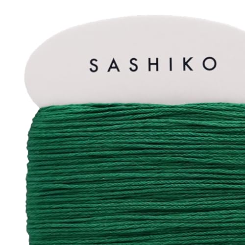 DARUMA Sashiko Thread Card Rolls Set of 3 (32.80 Yards x3) - Sewing & Embroidery, Includes Instruction Manual and Gift Packaging (Thick, Bamboo) - color: Bamboo, style: Thick
