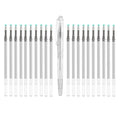 ibotti Heat Erasable Fabric Pen with 20 Refills for Tailors Sewing, Quilting and Crafts, White
