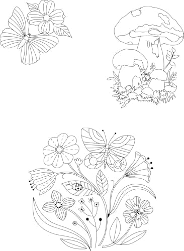 Trish Burr’s Nature Embroidery Transfers: 75 iron-on designs