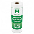 HBI Wash Away Embroidery Topping, Water Soluble Clear Film, 10 in x 25 yd - size: 10" x 25yd