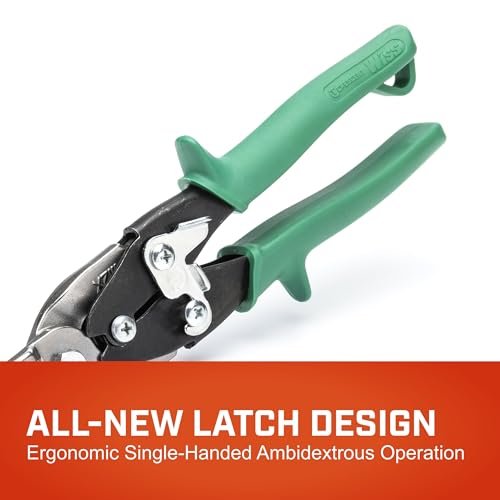 9-3/4" MetalMaster® Compound Action Straight, Left and Right Cut Snips - style: Industrial