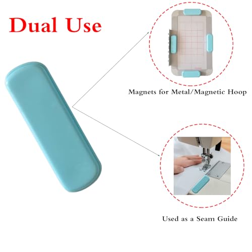 YICBOR Magnets for Metal/Magnetic Hoop - for Brother Babylock Pfaff Viking Embroidery Machines - Magnet (8)