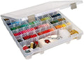 ArtBin Super Satchel Slim Craft Organizer with 20 Dividers, Clear - style: Divided Compartments