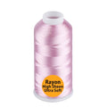 Simthread Rayon Embroidery Thread 5500 Yards, 40wt 100% Rayon Viscose for Commercial and Domestic Machines - Pink 1116 - color: Pink1116
