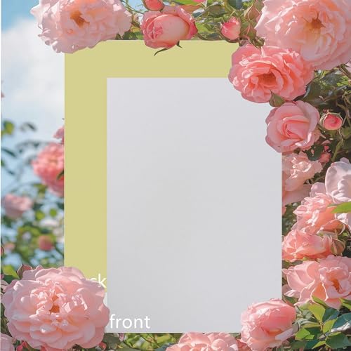 Bernese 6PCS Self Adhesive Felt Sheet, Felt Sheets with Adhesive Backing for Jewelry Box and Drawer Liner, A4 Size (8.3" x 11.8", White) - color: White