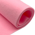 EOVEA - Acrylic Felt Fabric by The Yard - Soft and Durable 72" Wide & 1.6mm Thick Felt Sheets for DIY Crafts, Sewing, Upholstery, Cushion, Padding, Costumes(Baby Pink, 1 Yard) - color: Baby Pink, size: 1 Yard
