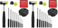 14pcs Pin Punch Set, including Universal Block, Pin Punches and Hammer (Pack of 2) - size: Pin Punches + Block (Pack of 2)