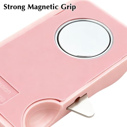 Magnetic Seam Guide for Sewing Machine – Sewing Machine Attachment for Precise Positioning and Edge Retaining (Pink) - color: Pink