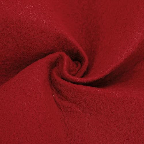 Felt Fabric 18" X 36" (Burgundy) - color: Burgundy, size: 18" X 36"