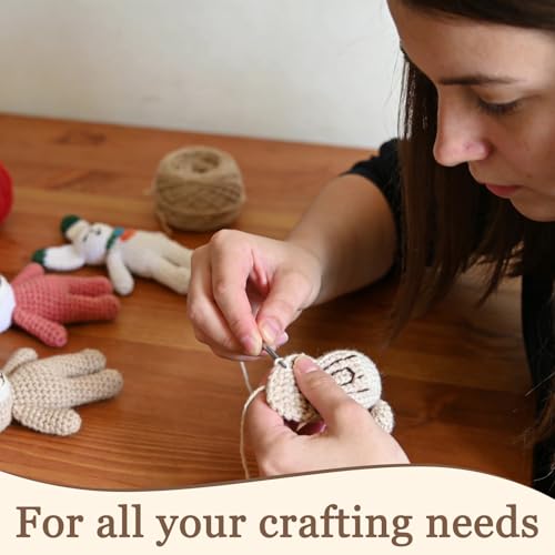 Double Mercerized Egyptian Long Staple Cotton Pearl Thread Ball 10 Grams Rainbow Color Embroidery Thread 10 Colors per Box for Crochet Hardanger Cross Stitch Hand Embroidery,caffee Series - color: caffee series