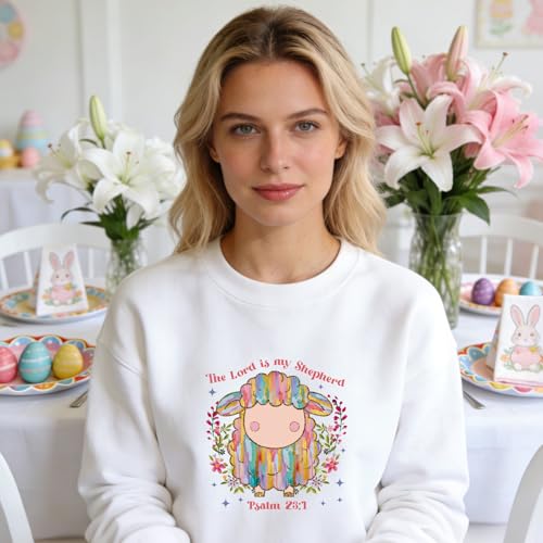 Wxiben Dtf Transfers Ready to Press - 20 Pcs Easter Religious Iron on Transfers for T-Shirts Christian Jesus Heat Transfer Vinyl Sticker Bunny Bible Iron on Patches for Clothes Pillows DIY Crafts - style: Easter Religious