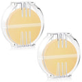 Maitys 2 Pcs Thread Wax Beeswax for Hand Sewing,Yellow, Clear Case - color: Yellow, Clear Case