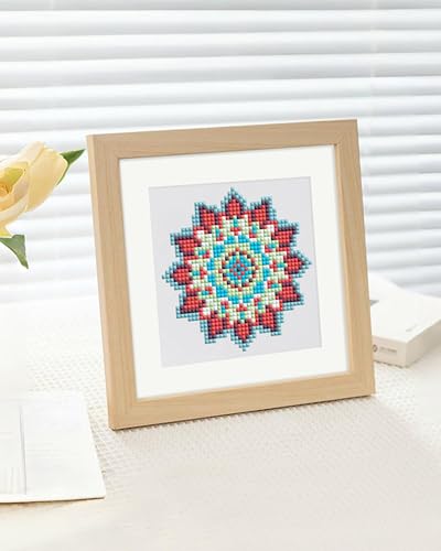 PeakLuv Small Diamond Art Kits Mandala Mini Diamond Painting Kits - color: Mandala