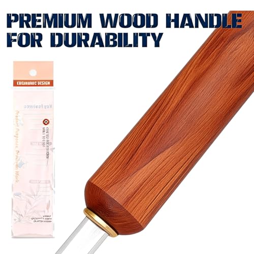 shjaywmda Precision Sewing Seam Ripper with Wooden Handle
