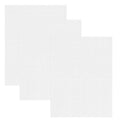 Allazone 3 PCS Plastic Canvas, 19.3 x 13 Inch Plastic Mesh Sheet for Cross Stitch, Embroidery, Knit Crochet Projects - color: 3 PCS - Large