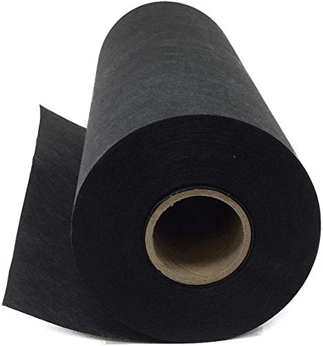 HYNY Cut Away Embroidery Stabilizer Backing Black Paper 36x55yds.(165ft.) Roll – 3.5oz Black Cutaway for Machine Embroidery - size: Cut Away 36" Black